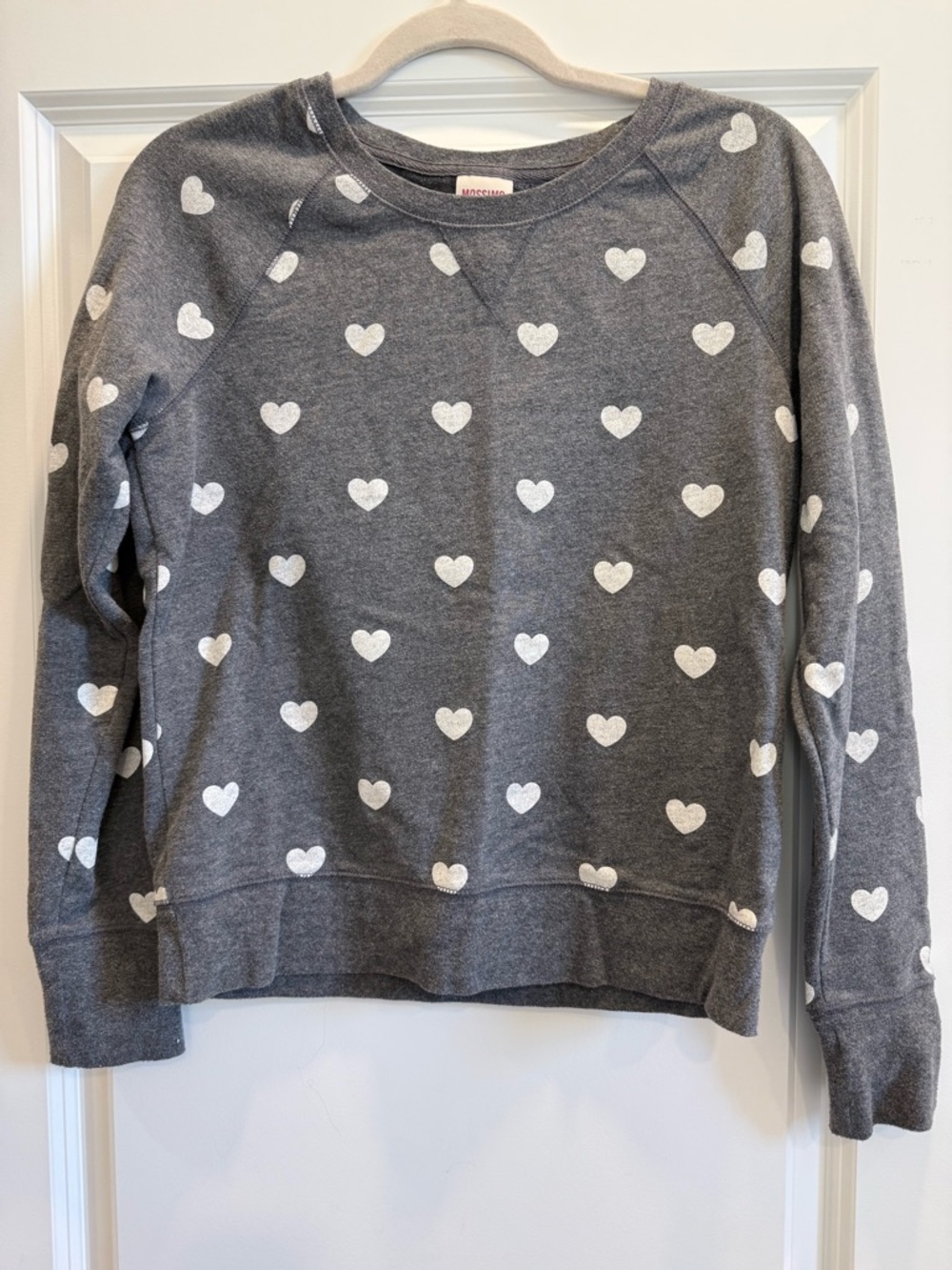 Mossimo Supply Co. Heart Print Crewneck